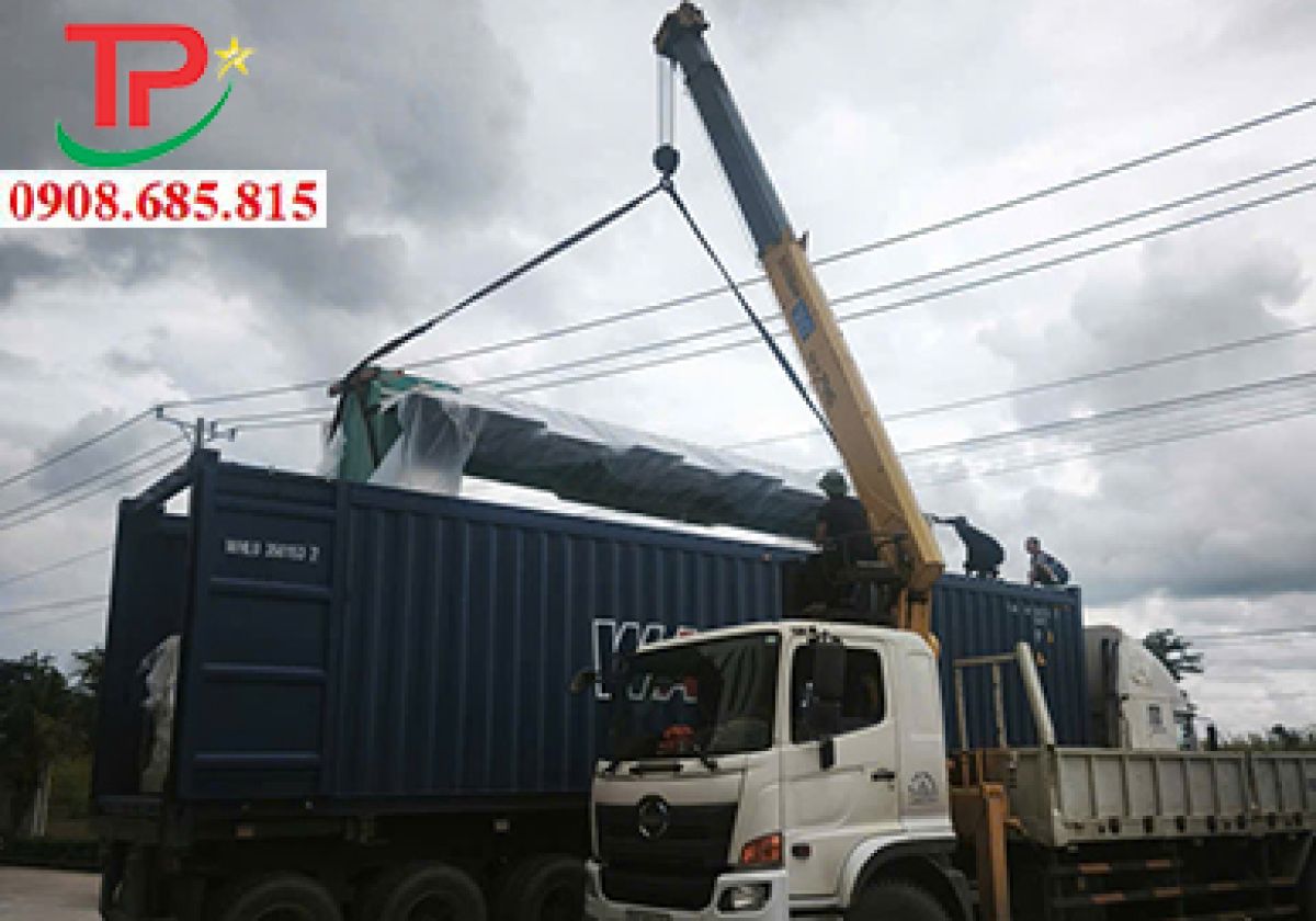 CẨU MÁY LÊN LẦU TẠI LONG AN - AN TOÀN, GIÁ TỐT | THIÊN PHÚ